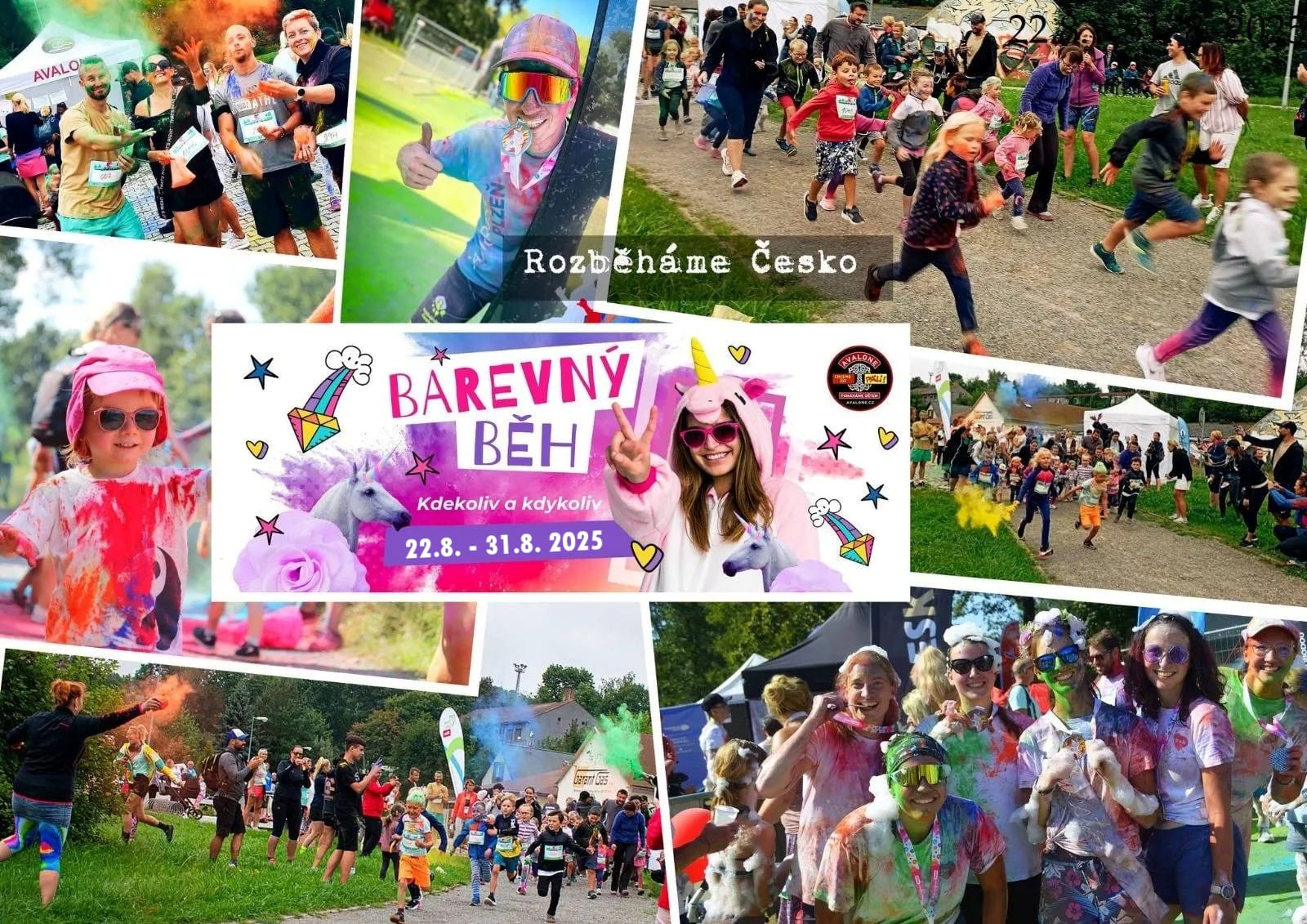 barevný běh 2025 a